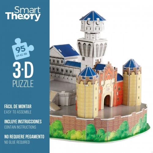 3D-паззл Colorbaby New Swan Castle 95 Предметы 43,5 x 33 x 18,5 cm (6 штук) image 5