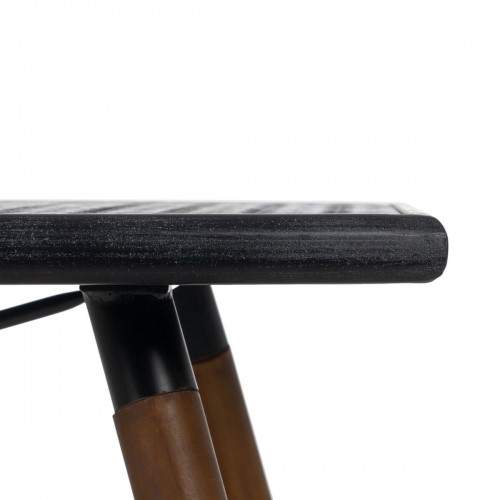 Bigbuy Home Кофейный столик OSLO Чёрный Натуральный Железо Деревянный MDF 109,5 x 60 x 40,5 cm image 5