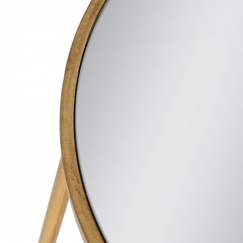 Bigbuy Home Mazs galdiņš Bronza Dzelzs spogulis 48,5 x 43,5 x 66 cm image 5