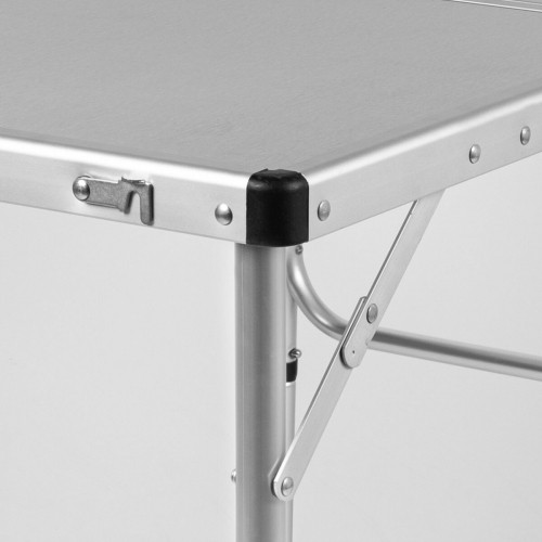 Folding Table Aktive Camping Grey 90 x 70 x 60 cm (2 Units) image 5