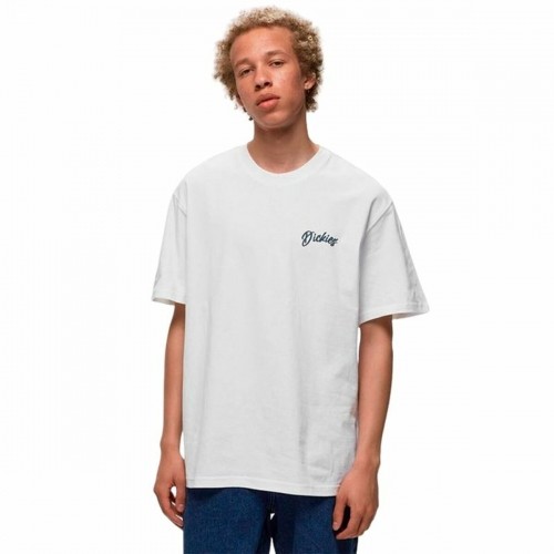 Men’s Short Sleeve T-Shirt Dickies Dighton White image 5