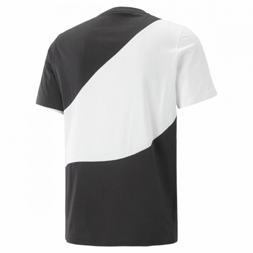 Men’s Short Sleeve T-Shirt Puma Powert White Black image 5