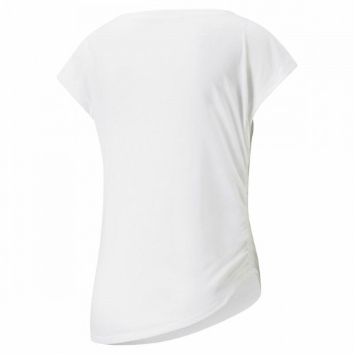 Women’s Short Sleeve T-Shirt Puma Studio Foundation White image 5