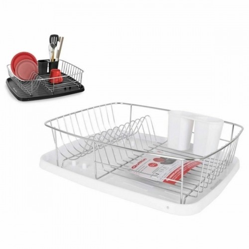 Draining Rack for Kitchen Sink Quttin 42 x 34 x 11 cm (6 Units) image 5