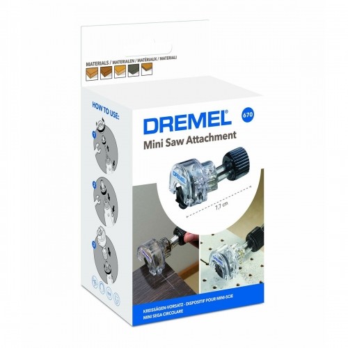 Accessory for multitool Dremel 670 Saw adapter image 5