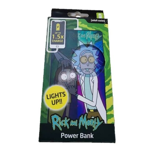 Rick & Morty power bank 4000 mAh Light-Up Eyes image 5