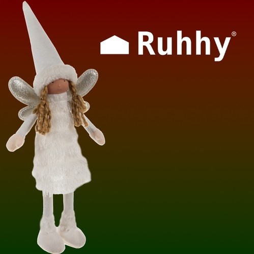 Fairy - white Christmas figurine Ruhhy 22342 (17049-0) image 5