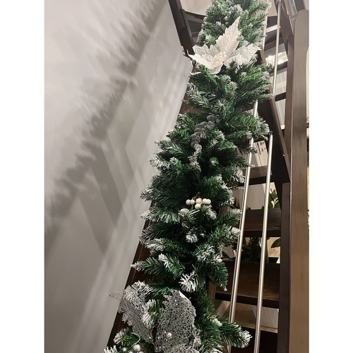 Snow-covered Christmas tree garland 2.7m HQ Ruhhy 22326 (17012-0) image 5