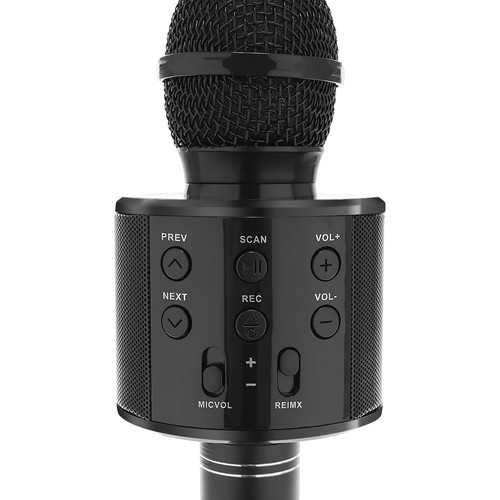 Karaoke microphone - black Izoxis 22189 (16803-0) image 5