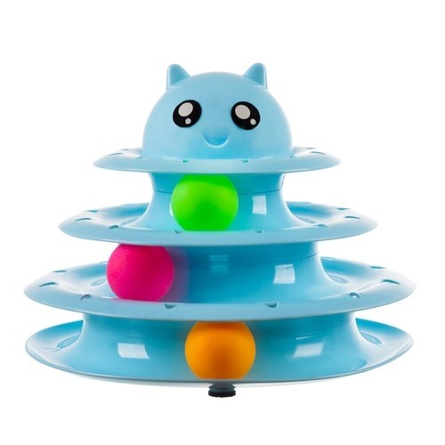 Cat toy - tower with balls Purlov 21837 (16746-0) image 5