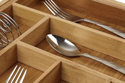 Bamboo insert / organizer for Ruhhy 19189 drawer (16138-0) image 5