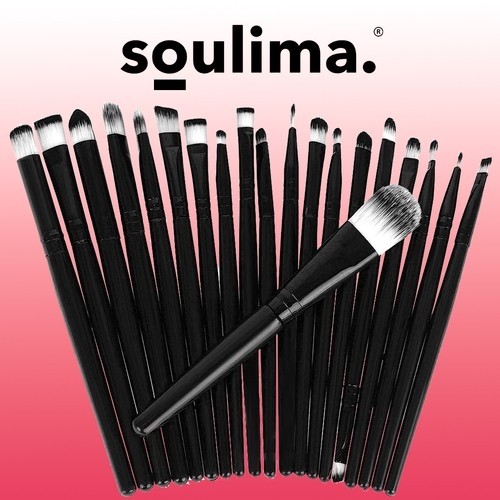 Soulima Makeup brushes 20 pcs (13731-0) image 5