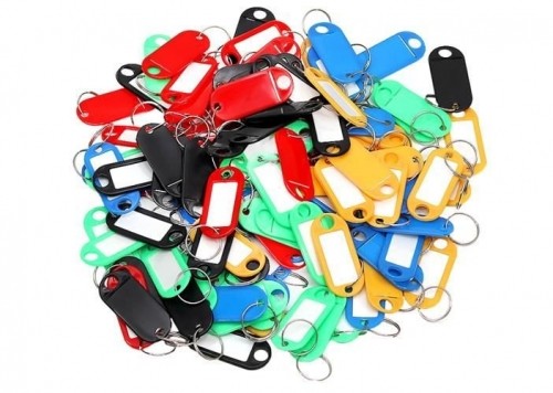 Malatec Set of key fobs / identifiers for keys 100 pcs (13210-0) image 5