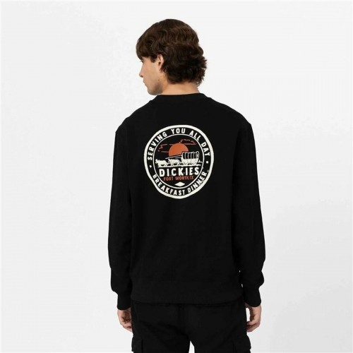 Men’s Sweatshirt without Hood Dickies Greensburg Black image 5