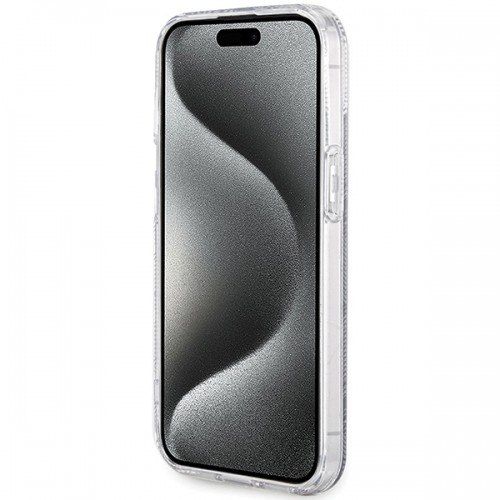 Guess GUHMP15SHGCUSTGK iPhone 15 | 14 | 13 6.1" czarny|black hardcase IML GCube MagSafe image 5