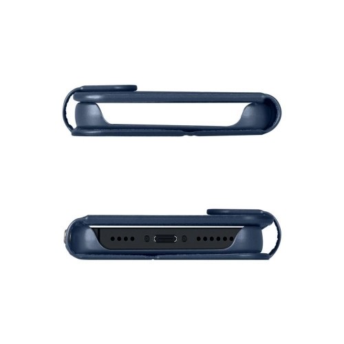 Apple Spigen Wallet S Leather Flip Wallet for iPhone 14 Blue image 5