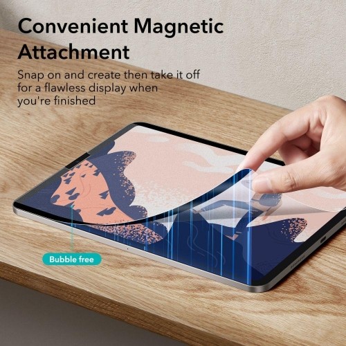 Apple PROTECTIVE FILM ESR PAPER FEEL MAGNETIC IPAD AIR 4 | 5 | PRO 11 MATTE CLEAR image 5
