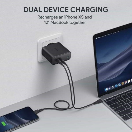 Wall Charger Aukey PA-D5 Black image 5