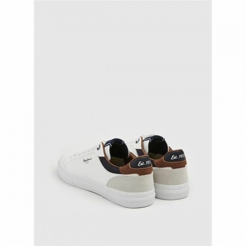 Sports Shoes for Kids Pepe Jeans Kenton Court White image 5