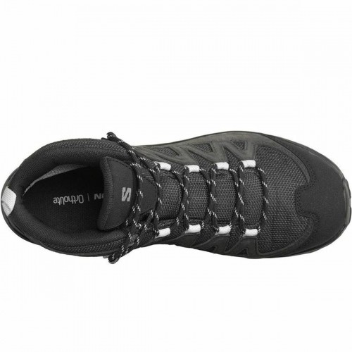 Hiking Boots Salomon X Ward Leather Mid Gore-Tex Black image 5