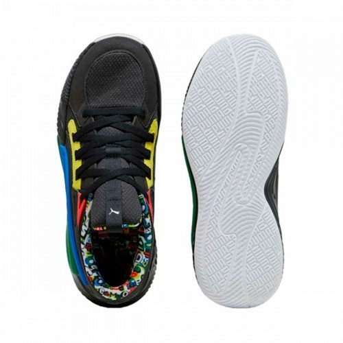 Basketball Shoes for Adults Puma  Court Rider Chaos Black image 5