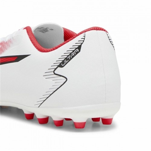 Adult's Football Boots Puma Ultra Play MG White Red image 5