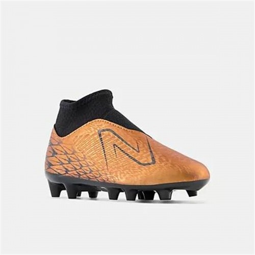 Childrens Football Boots New Balance Tekela v4 Magique FG Brown image 5