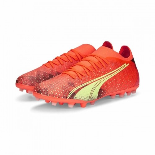 Adult's Football Boots Puma Ultra Match MG Orange image 5