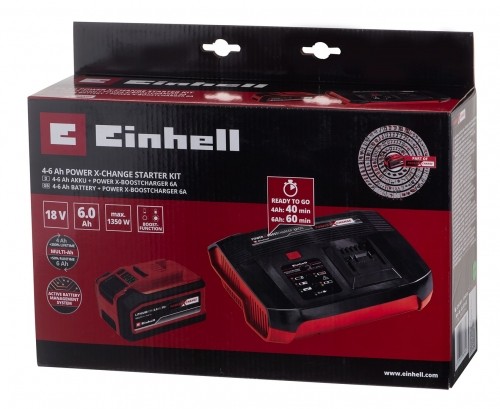 Einhell 4-6Ah starter kit & Boost charger image 5