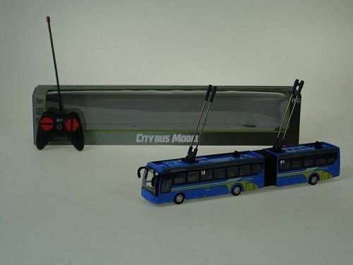 Adar Radio vadāmāis trolejbuss (4 funkcijas, gaisma) ar akkum. USB uzlade 36,5 cm 579248 image 5