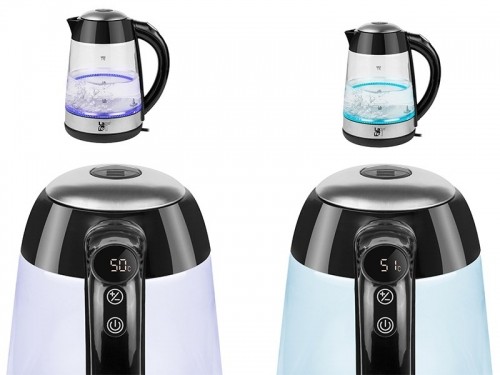 LAFE CEG015 electric kettle 1.7 L 2200 W Transparent image 5