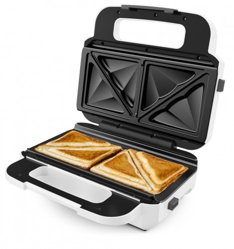 Tefal Snack XL SW7011 sandwich maker 850 W White, Stainless steel image 5