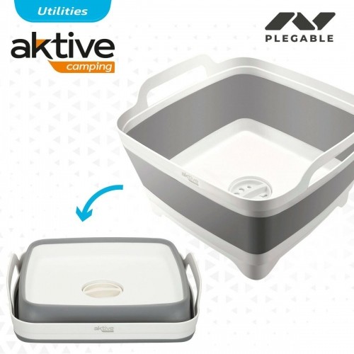 Sink Aktive Foldable 8,5 L Camping 30,5 x 20 x 30 cm 6 Units image 5