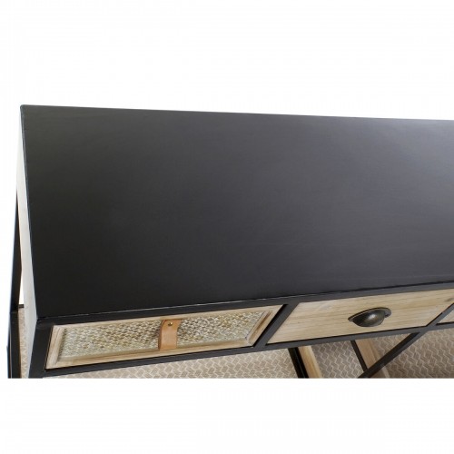 Консоль Home ESPRIT Коричневый Чёрный Деревянный Металл 120 x 38 x 80 cm image 5