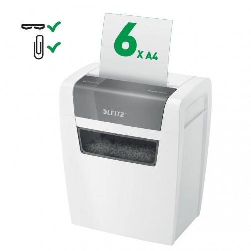 Leitz IQ Home Shredder, P4, 6 sheets, 15 l garbage can image 5