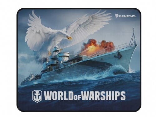 Natec Genesis mouse pad Carbon 500 M World of Warships Błyskawica 300x250mm image 5