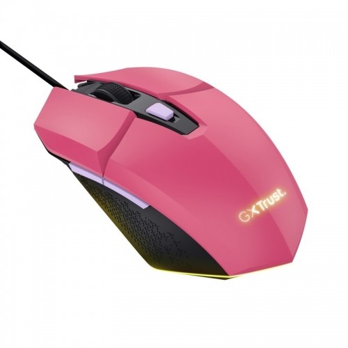 Trust Felox Gaming wired mouse GXT109P pink image 5