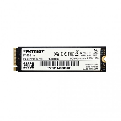 Patriot Memory P400 Lite M.2 250 GB PCI Express 4.0 NVMe image 5