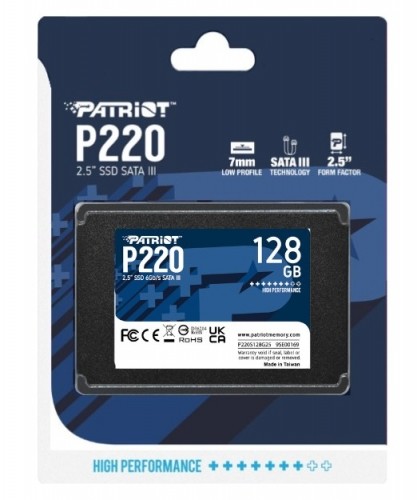 Patriot Memory P220 128GB 2.5" Serial ATA III image 5