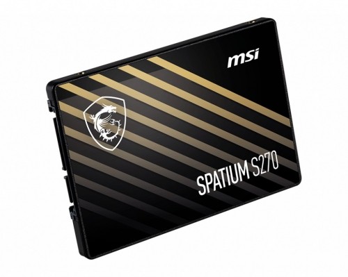 MSI SPATIUM S270 SATA 2.5 240GB internal solid state drive 2.5" Serial ATA III 3D NAND image 5