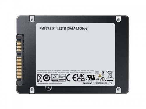 Samsung Semiconductor SSD Samsung PM893 1.92TB SATA 2.5" MZ7L31T9HBLT-00A07 (DWPD 1) image 5