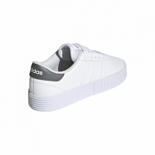 Women's casual trainers Adidas Court Bold White image 5