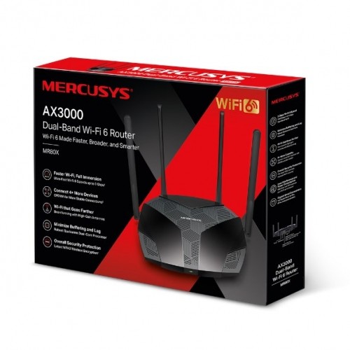 Mercusys AX3000 Dual-Band Wi-Fi 6 Router image 5