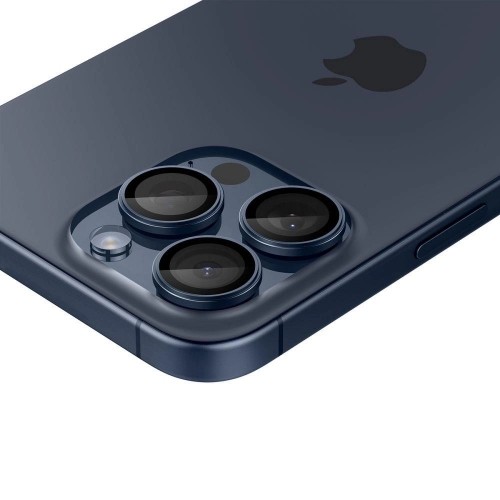 Apple Spigen Optik.tR EZ Fit Camera Protector for iPhone 14 Pro | Pro Max | 15 Pro | Pro Max - Titanium Blue 2 pcs. image 5