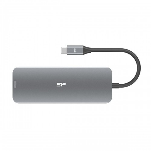 USB Centrmezgls Silicon Power SR30 Pelēks image 5