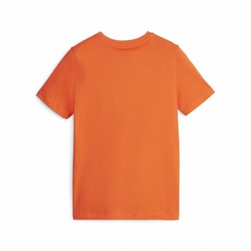 Child's Short Sleeve T-Shirt Puma Ess+ Futureverse Orange image 5