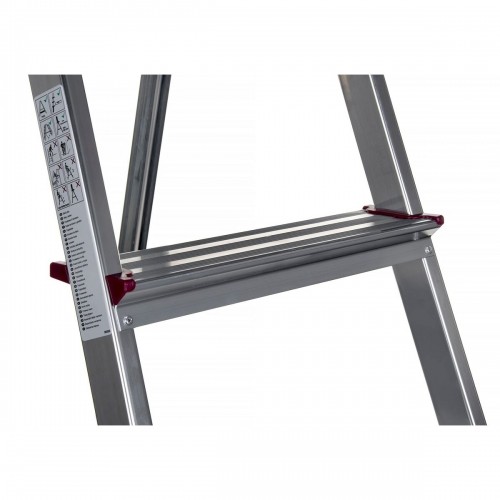 4-step folding ladder Krause 000705 Silver Aluminium image 5