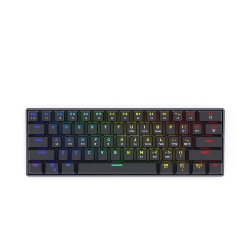 SAVIO Mechanical Keyboard BLACKOUT Blue (Outemu Blue), black image 5