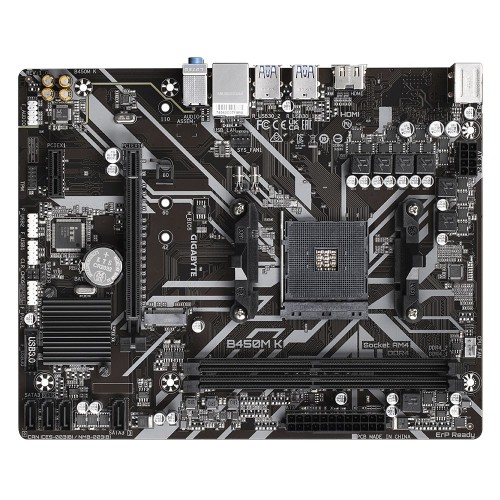 Gigabyte B450M K (rev. 1.0) AMD B450 Socket AM4 micro ATX image 5