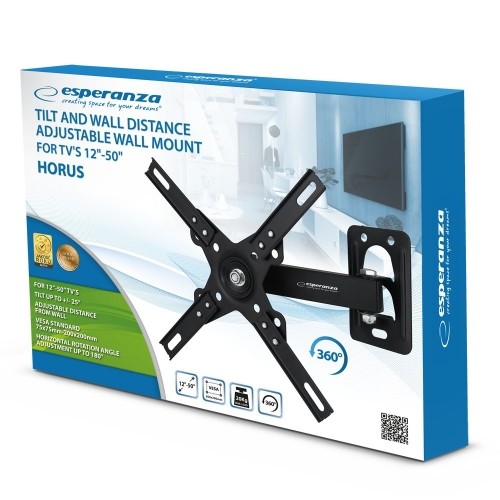 Esperanza ERW011 TV mount 12-50'' up to 20kg image 5